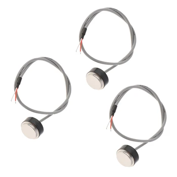 

3PCS KS-20-1MHZ Flow Sensor Hall Effect Liquid Water Piezoelectric Flow Sensor Probe with Wire