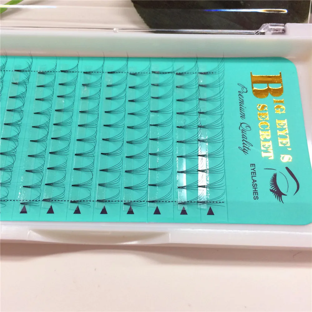 

5D Russian Volume Eyelashes Extension Short Steam Silk False Fake Eyelashes Extension All Size Free Shipping