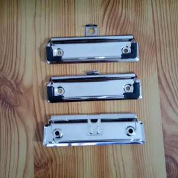 

Creative Metal 10cm/12cm Board Clips High Quality Metal Binder WordPad Clips Free Shipping School Office New Spring Clip Papela