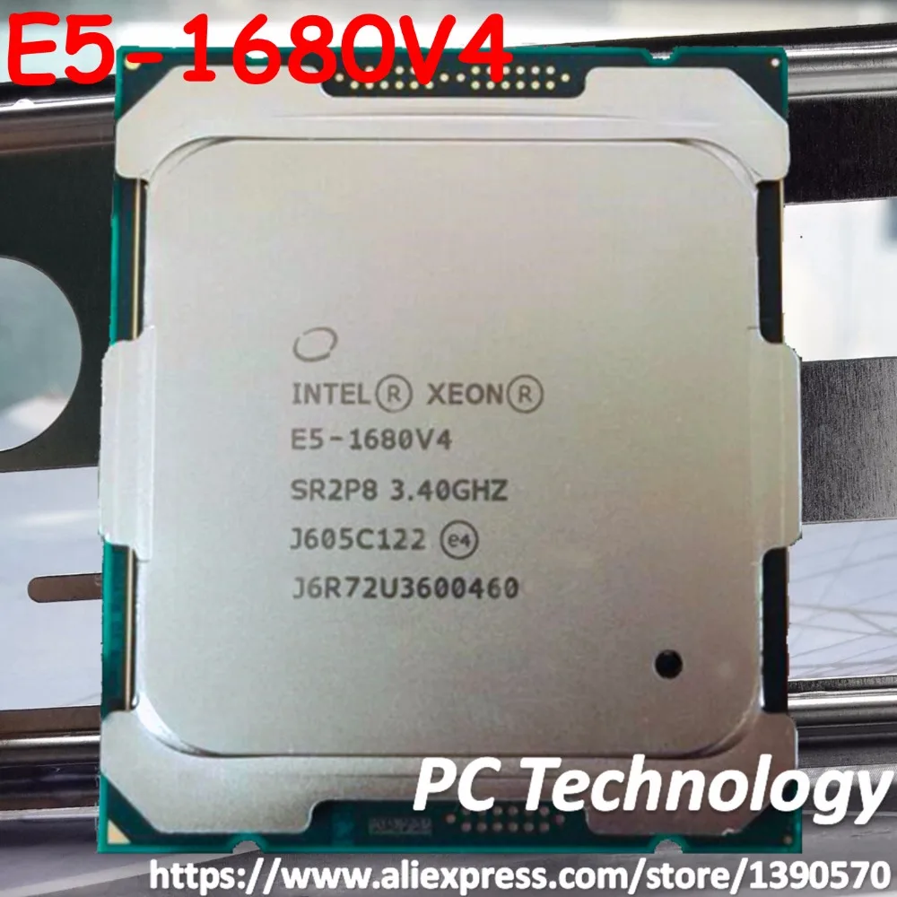 E5-1680 V4 Intel Xeon OEM версия E5-1680V4 3,40 GHZ 8-ядерный 20 МБ smartcache 140W E5 1680V4 LGA2011-3