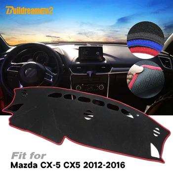

Car Avoid Light Pad Dashboard Cover Interior Dash Desk Instrument Platform Cushion No-Slip Mat For Mazda CX-5 CX5 KE 2012-2016