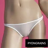 Ms sexy perspective g-string Black and white T type pants breathable temptation super sexy transparent mesh thong ► Photo 2/6