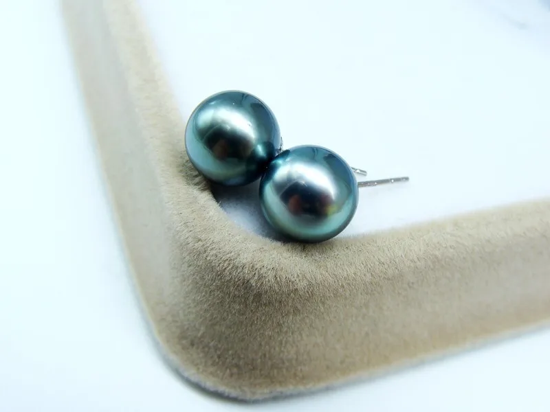 Thahiti black pearls jewelry 18k gold 