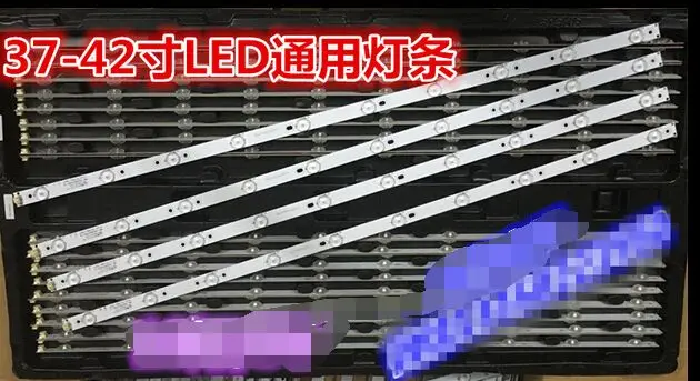

20pcs 39''/40'' 700mx10mm LED Strips 10 leds w/ Optical Lens Fliter Large Size for TV Panel Monitor Backlight Lamps New