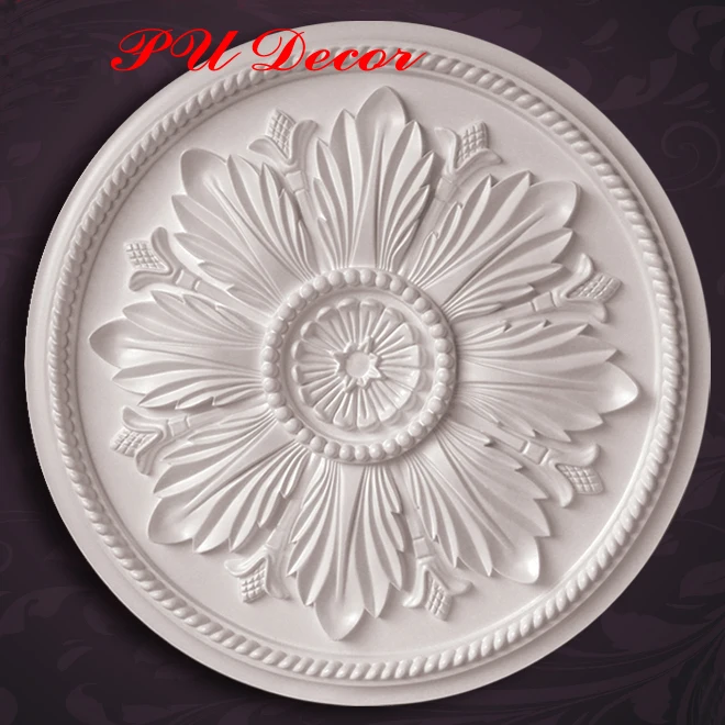 

ceiling rosette chandelier ceiling plate decoration pendant lamp decor panel PU decorative ceiling rose