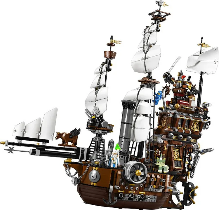 

LEPIN Movie Pirate Ship Metal Beard's Sea Cow Model Building Blocks Kits Minifigures Marvel Bricks Toys Compatible Legoe