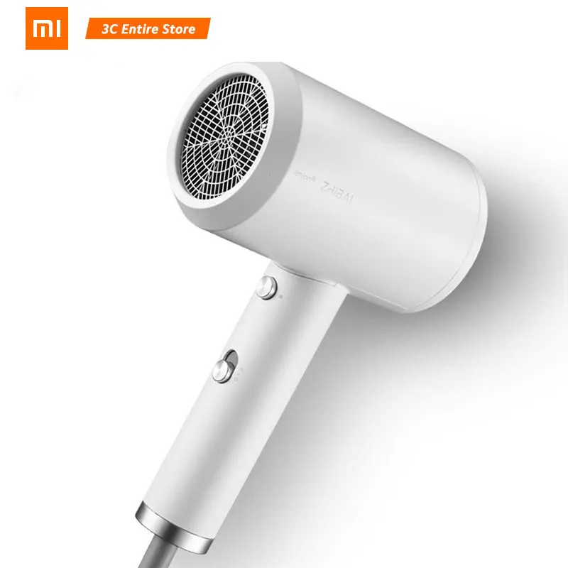 

Original Xiaomi Zhibai Anion Hair Dryer Mini Portable 1800W Quick-drying Light Mi Blow Dryer Hair Tools for Travel Home Hotel