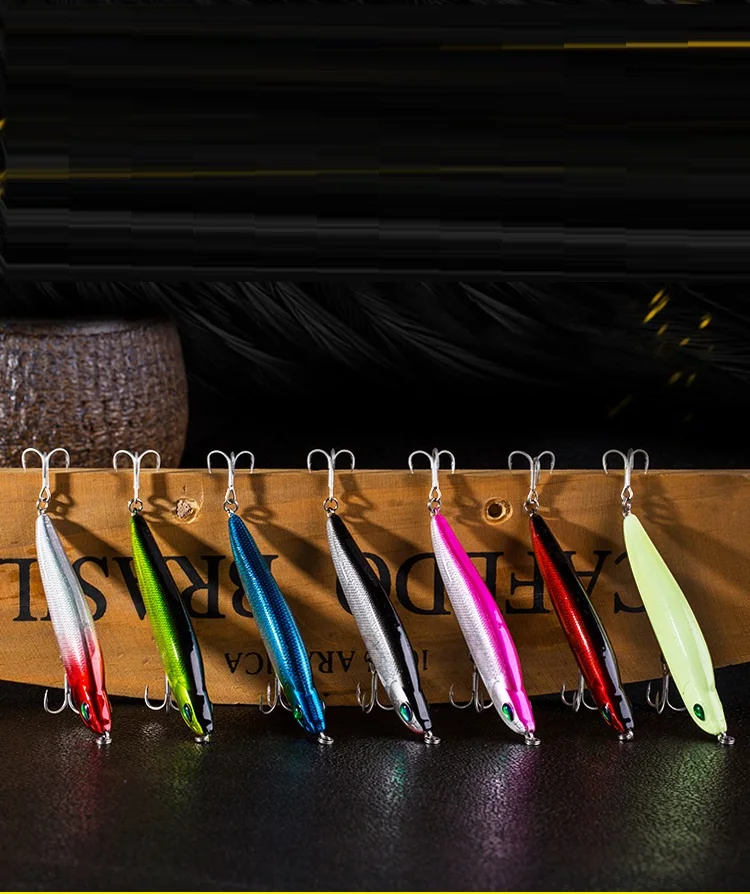 8.5cm 11g Jerkbait Electric Vibration Fishing Lure Twitching Bait Rechargeable Lures Wobblers Sinking Minnow Hard Baits Lurre