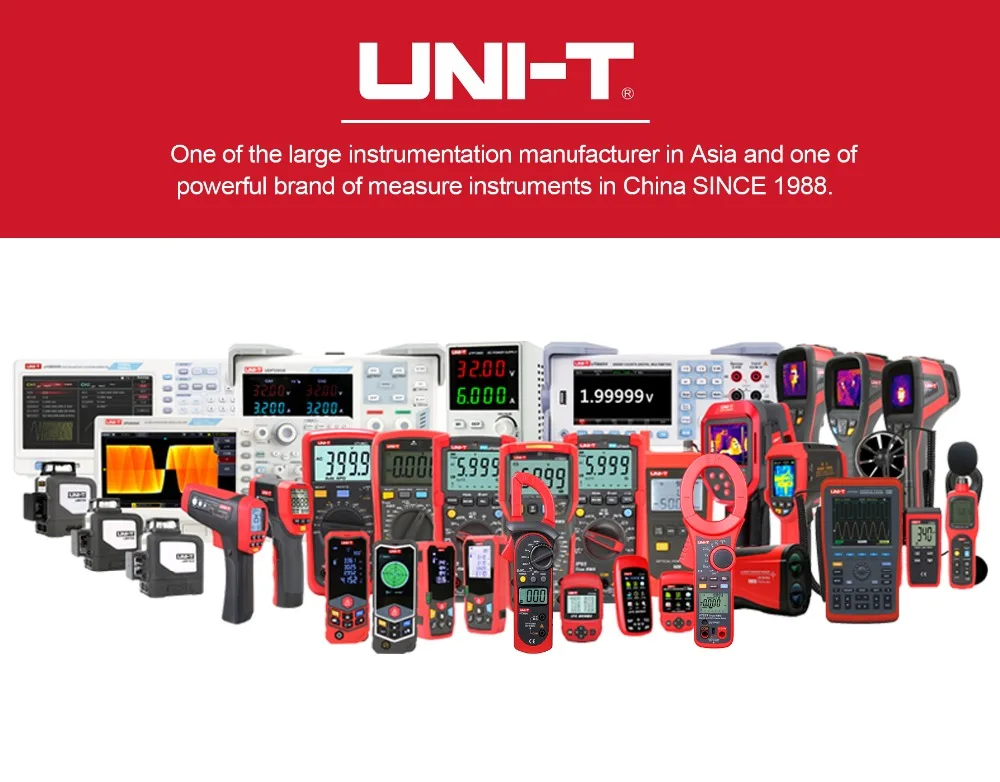 UNI-T UT71E Intelligent Digital Multimeter 40000 Counts AC DC Ohm Capacitance Temp Meter Data Logging USB Interface Bluetooth