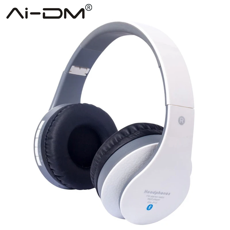 AIDM Bluetooth Headphone Headphones Over Ear Hi Fi Stereo Wireless