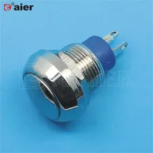 50 шт. GQ-12B-11 соединитель Daier с 12 мм SPDT металлический купольный переключатель