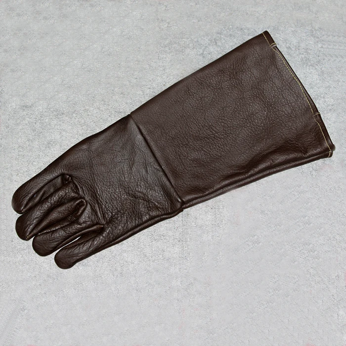 Тактические перчатки из мягкой натуральной кожи с орлом, прочные перчатки для Сокола, анти-укус, анти-захват, Орел, ястреб, охотничьи питомцы, кошки, собаки, дрессировка