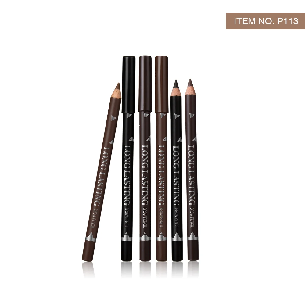 MENOW P113 12Pcs Eyeliner Pencil for Women Waterproof Sweatproof lasting Eyebrow Eye Liner Pencils Makeup Tools Easy to color