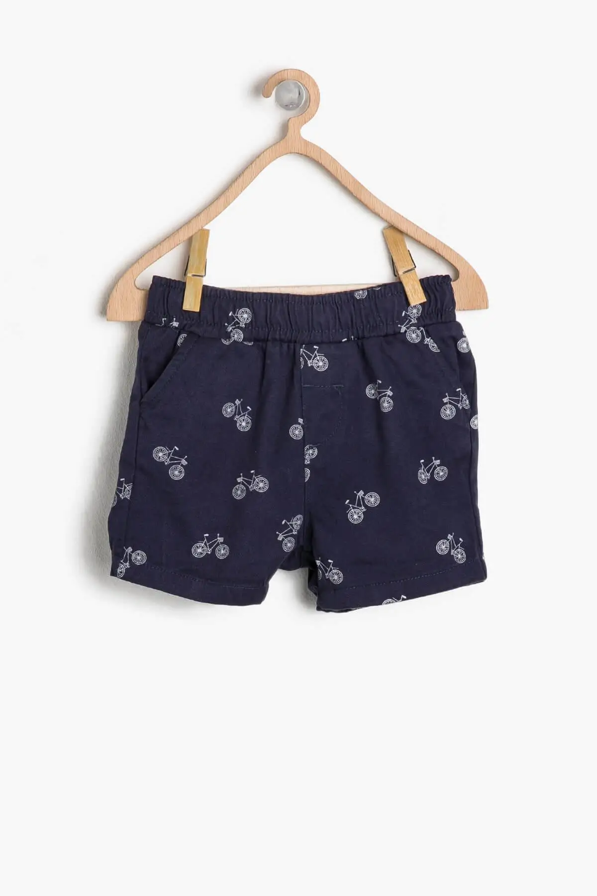 Koton kids темно-синие мужские шорты с рисунком для малышей