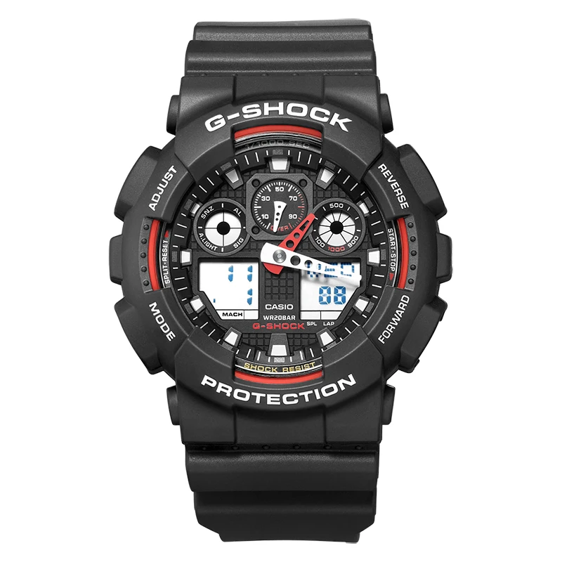 g shock dual time display