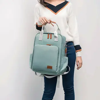 

New Fashion Baby Diaper Bag Women Backpack Multi-Function Ladies Waterproof Backpacks For Teenage School Shoulder Bag Bagpack