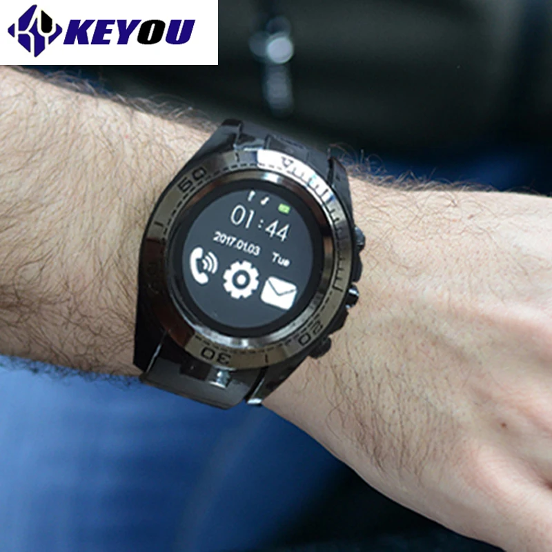 KY SW007 Clock phone Smart Watch Bluetooth Sport Smartwatch Men Android IOS Camera Wearable Devices 2G Sim TF card smartwach