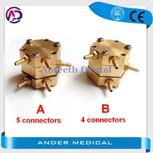 5 шт. стоматологический водяной воздушный клапан соединители 27 мм стоматологический одиночный воздушный переключатель давления воды зубной клапан аксессуары