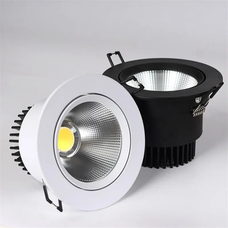 

Super Bright 10W 15W 20W Dimmable Led downlight light COB Ceiling Spot Light 20W Led ceiling recessed Lights Indoor Lighting