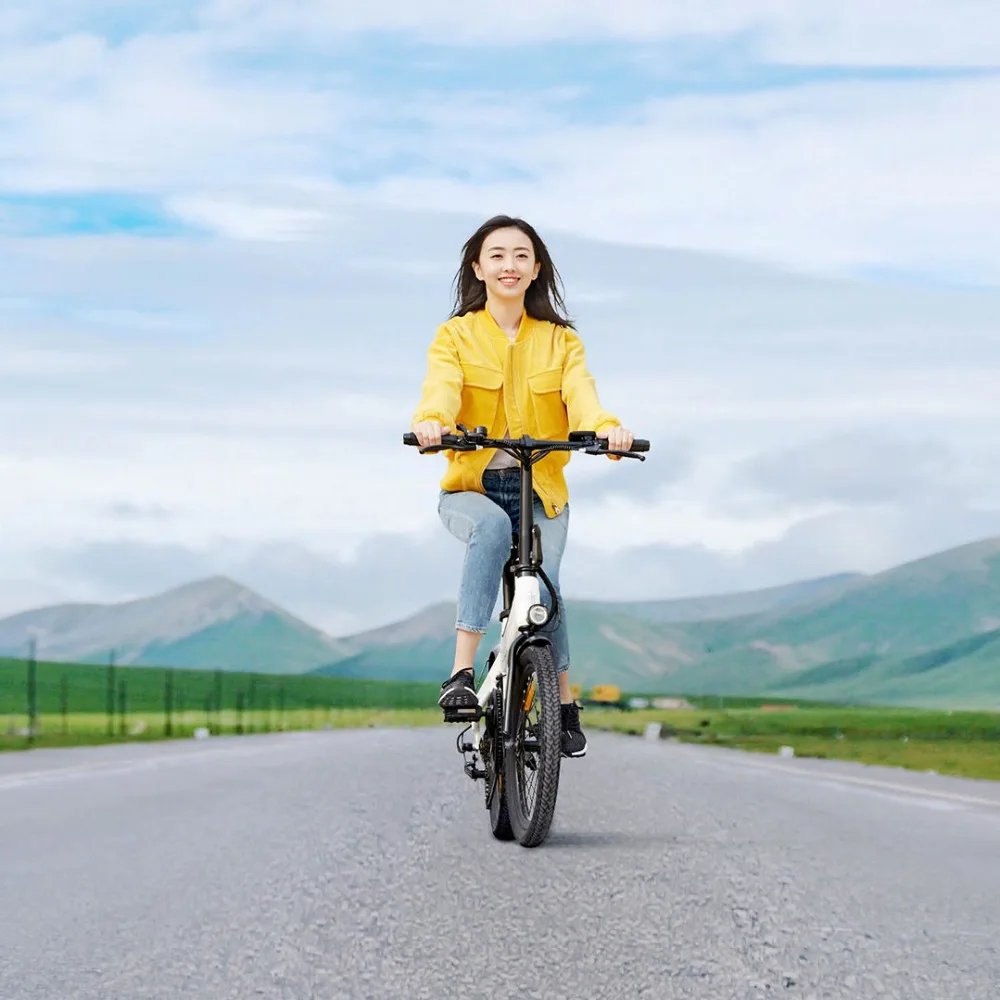 Himo 20 дюймовый Электрический велосипед 36v10ah 250w DC motor city ebike легкий вспомогательный