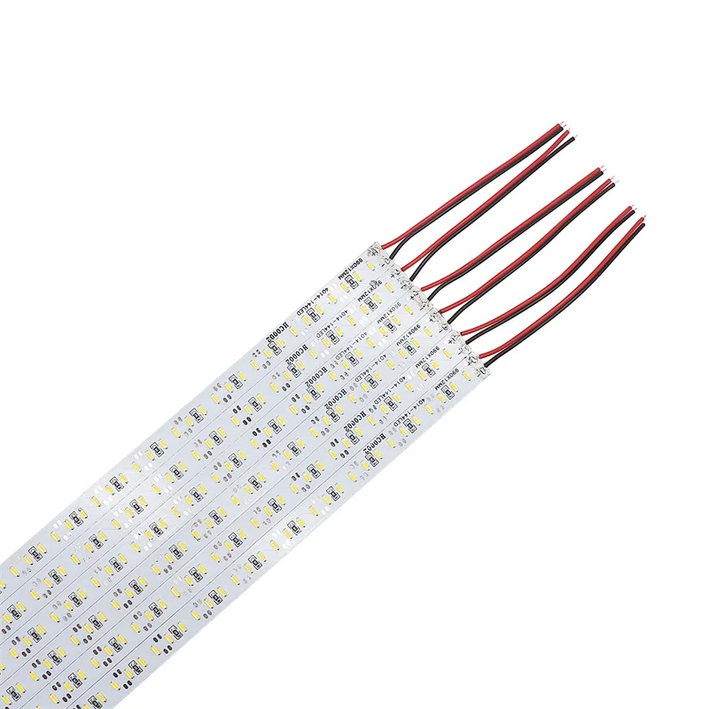 SZYOUMY 100 см 144 Led SMD 4014 Led неподвижно закрепленная жесткая полоса бар свет алюминий 12 В 200 м/лот Бесплатная доставка