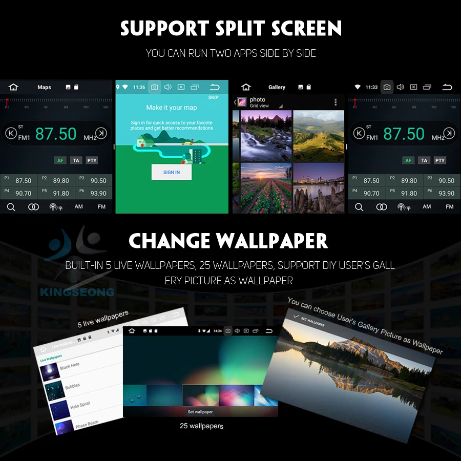 Top DAB+ Android 8.0 Autoradio GPS Sat Navi WiFi 3G Radio RDS OBD Bluetooth BT DVD USB SD DVR For Mercedes S/CL W220 W215 S500 CL600 8