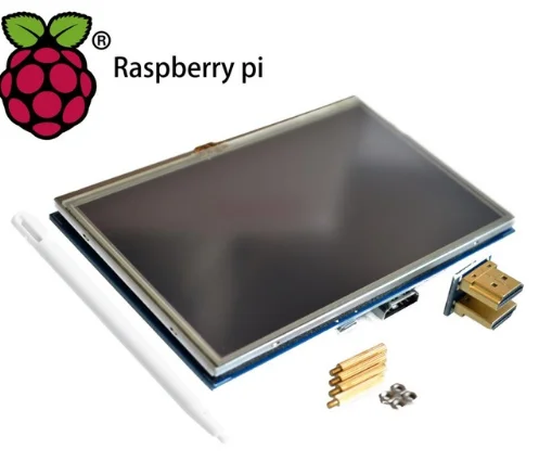 Raspberry pi 3,2/3,5/5/7 дюймов сенсорный экран HDMI ЖК-дисплей дисплейный модуль Поддержка Raspberry Pi 2/3 B+ 3B - Цвет: 5.0 inch