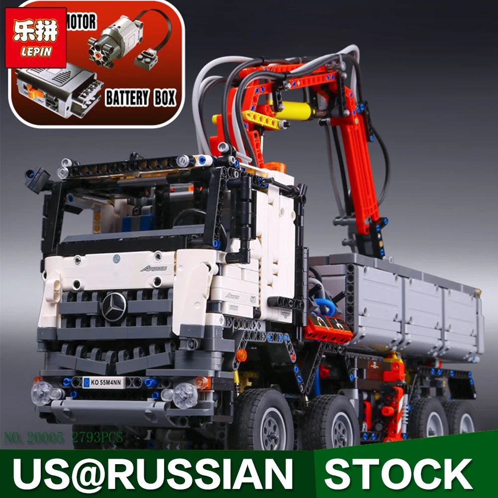 

LEPIN 20005 technic series 42023 Arocs Model Building Block Bricks 2793pcs Compatible Whith Decool 3364