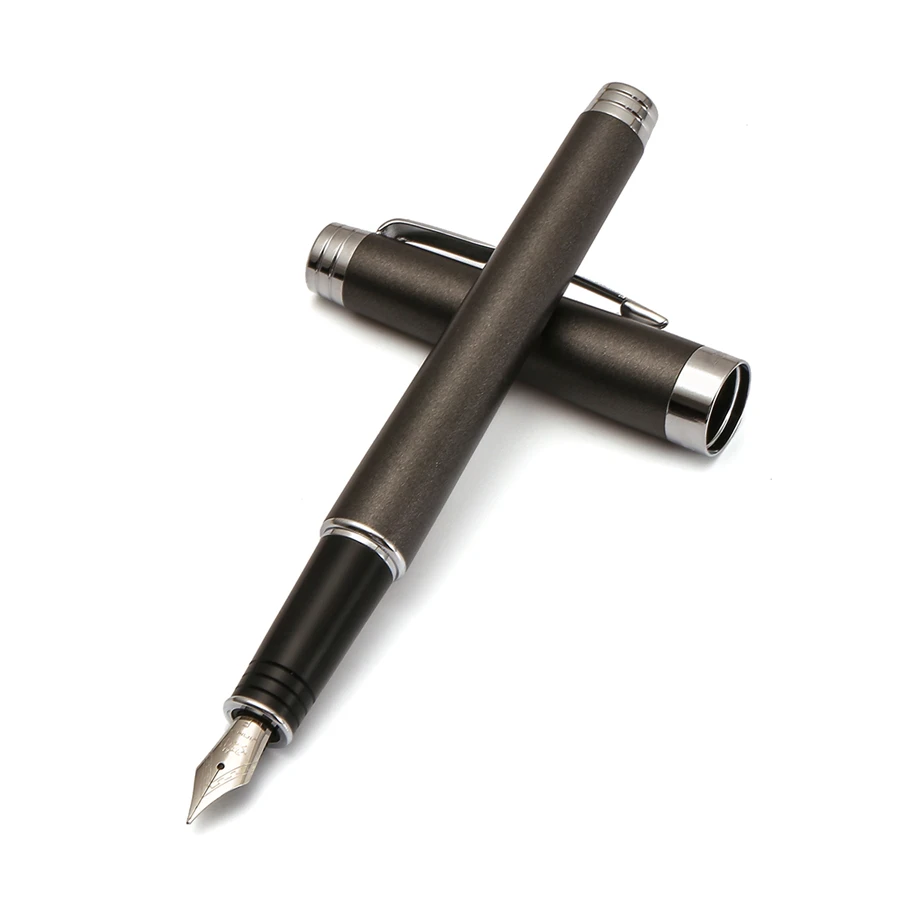 Перьевая ручка-перьевая ручка с серебряной отделкой Jinhao 997 Канцелярские Товары для офиса и школы F565