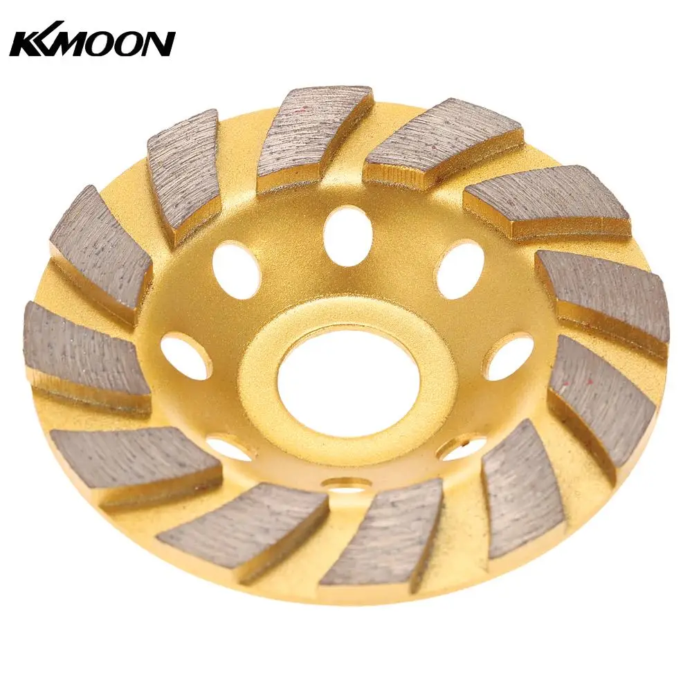 

100mm 4" Diamond Segment Grinding Wheel Disc Bowl Shape Grinder Cup Concrete Granite Masonry Stone Ceramics Terrazzo Marble