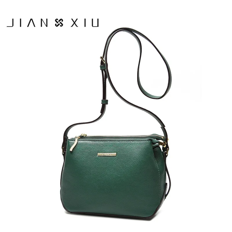 

JIANXIU Genuine Leather Bags Bolsa Bolsos Mujer Sac a Main Women Messenger Bag Bolsas Feminina 2019Small Shoulder Crossbody Bag