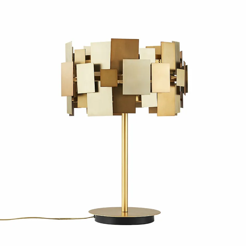 

Luxury Modern Rotatable Steel Sheet Led Table Lamp Plate Gold Luminarie E14 Desk Lamp Art Deco Indoor Lighting Fixtures