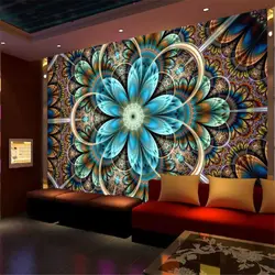 Beibehang росписи обоев пользовательские гостиная, спальня лазерный блики красивый цветок Бар КТВ росписи фоне стены украшения дома