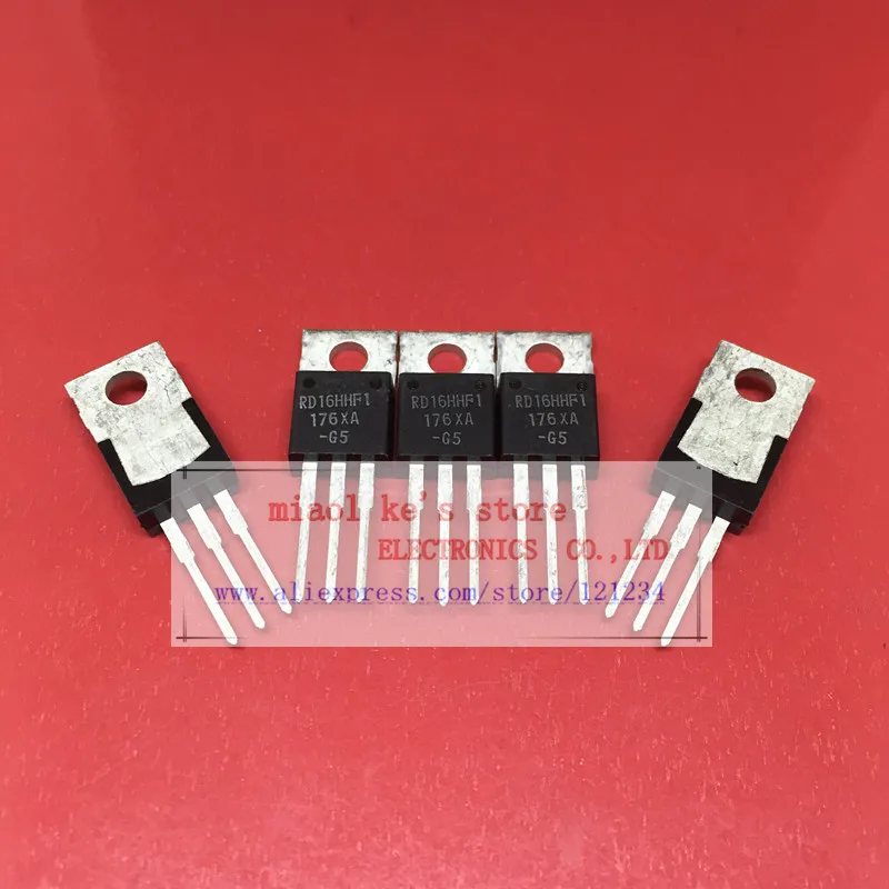 

[5pcs/1lots]100%New Original; RD16HHF1 RD16HHF1-501 RD16HHF1-101 [MOSFET Transistor 30MHz,16W]Replaced 2SC3133 2SC1945 2SC1969