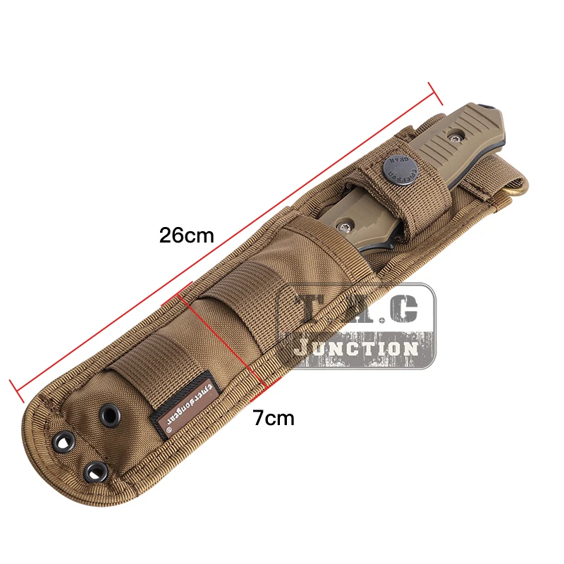Тактический нож Emerson футляр боевое фиксированное лезвие ручка MOLLE для SOG M37 140 141