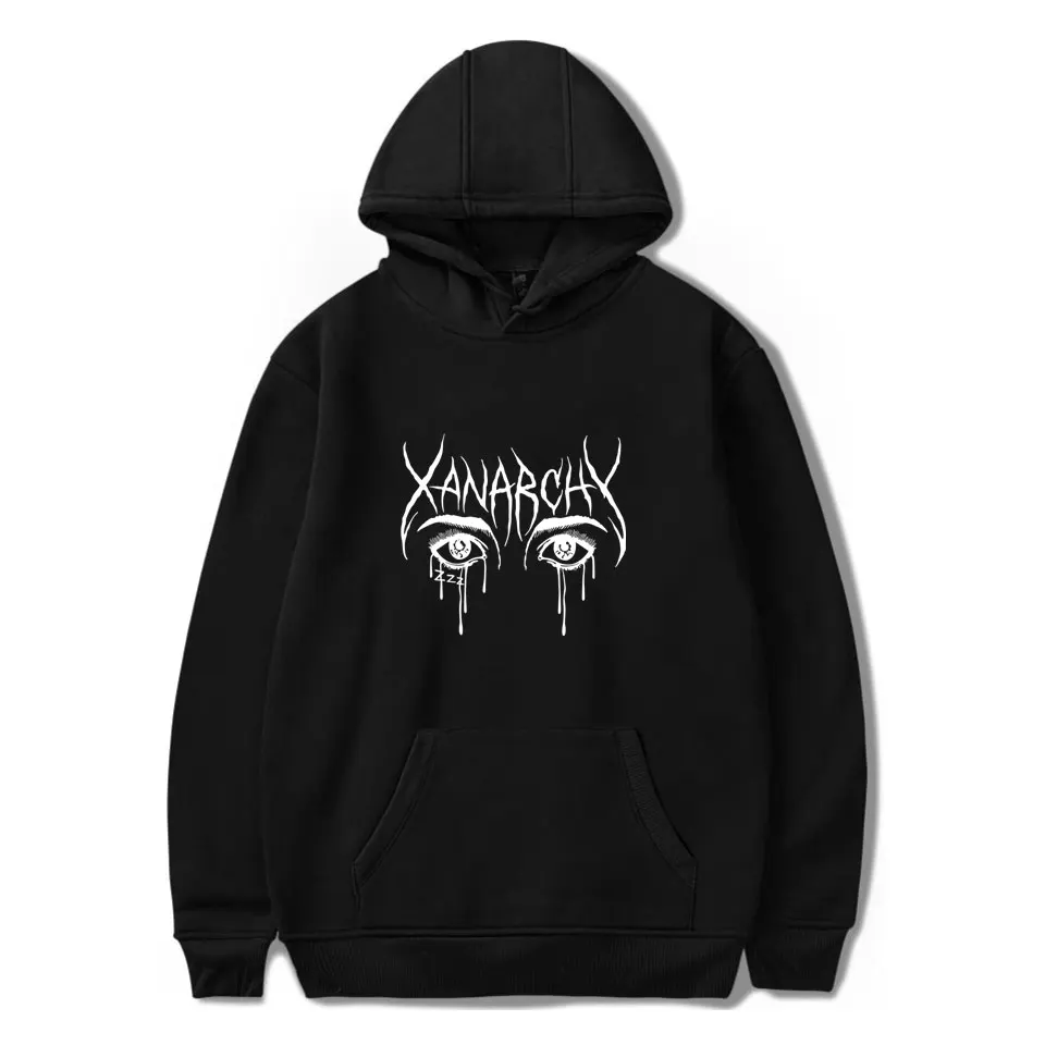 Sudadera con de Lil xan Xanarchy hombre, de calle de moda Harajuku, primavera otoño|Sudaderas con capucha y sudaderas| - AliExpress