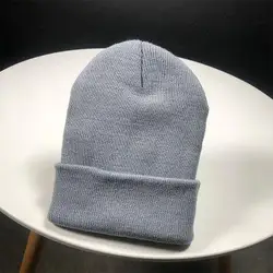 Cozy Unisex Knitted Beanie - Soft, Warm, and Stylish Winter Hat (GRAY)