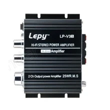 Стерео Hi-Fi цифровой автомобильный усилитель сабвуферный усилитель L-epai 20 Вт X 2RMS аудио усилитель LP-V3S для компьютера mp3-плеер