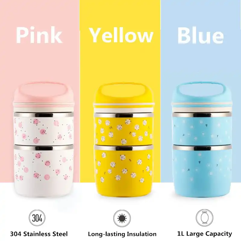 stackable thermal lunch box