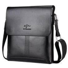 KANGAROO Luxury Brand Men Shoulder Bag Classic Male Messenger Bags Leather Vintage Casual Small Crossbody Bag For Men Briefcase KANGAROO Luxury Brand Men Shoulder Bag Classic Male Messenger Bags Leather Vintage Casual Small Crossbody Bag For Men Briefcase