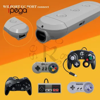 

Wireless Controller Adapter Portable Button Controlled Converter Game Accessories for Switch GC PC
