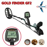 หน้าจอ LCD ขนาดใหญ่ที่มีเป้าหมาย! 2018 ประสิทธิภาพที่ดีที่สุด gold king long ระยะทาง GF2 เครื่องตรวจจับโลหะ
