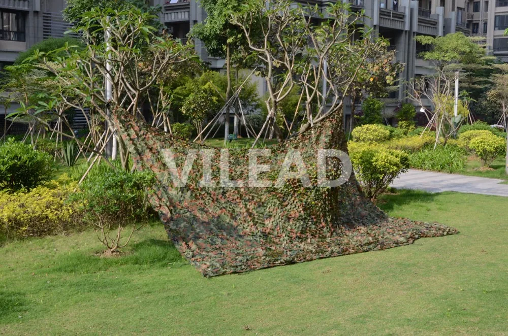 

VILEAD 3M x 7M (10FT x 23FT) Woodland Digital Military Camouflage Netting Army Camo Net Sun Shelter for Hunting Camping Tent