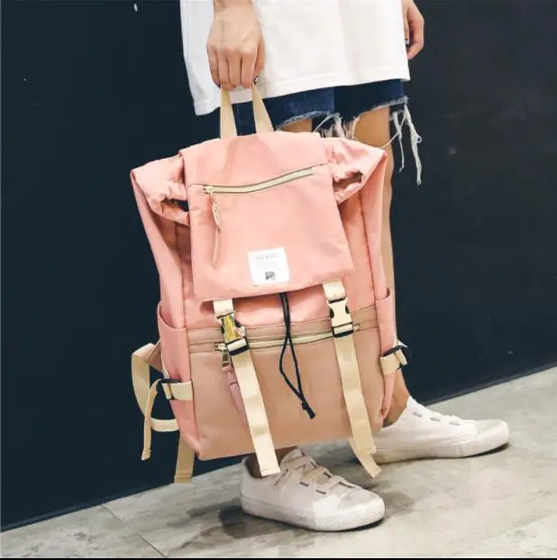 

Harujuku anti theft backpack Casual Travel backpack girls Fashion Water proof Oxford Bagpack Preppy Shoulder bag Mochila mujer