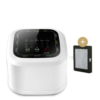 

220V 5w white/red air purifier Touch type Remove formaldehyde Secondhand smoke PM2.5 three layers filter