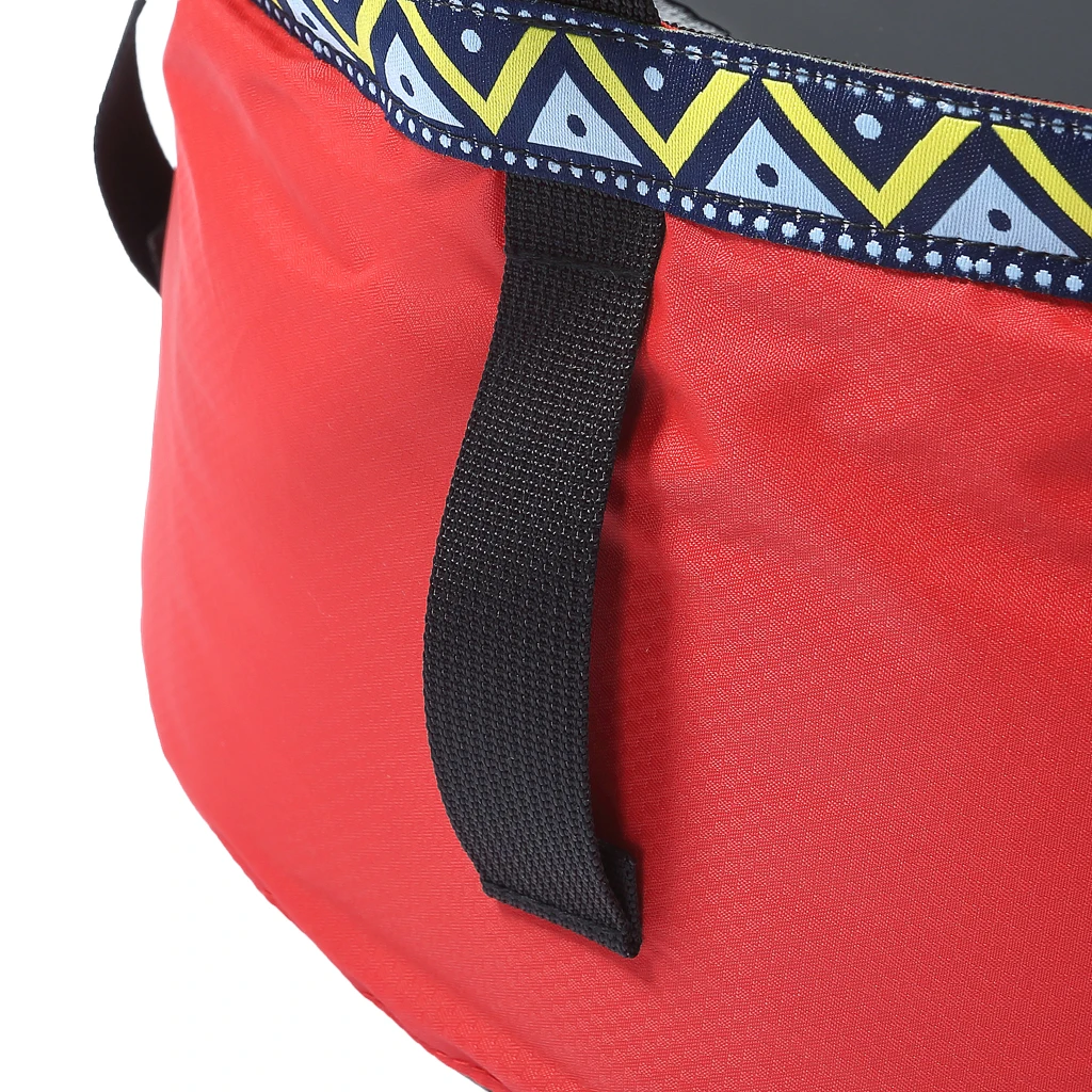Foldable Sink Wash Basin Washbasin Bucket Outdoor Camping Water Pot Bag 6/8/12L for Kayak Canoe Fishing Picnic Hiking Accessory