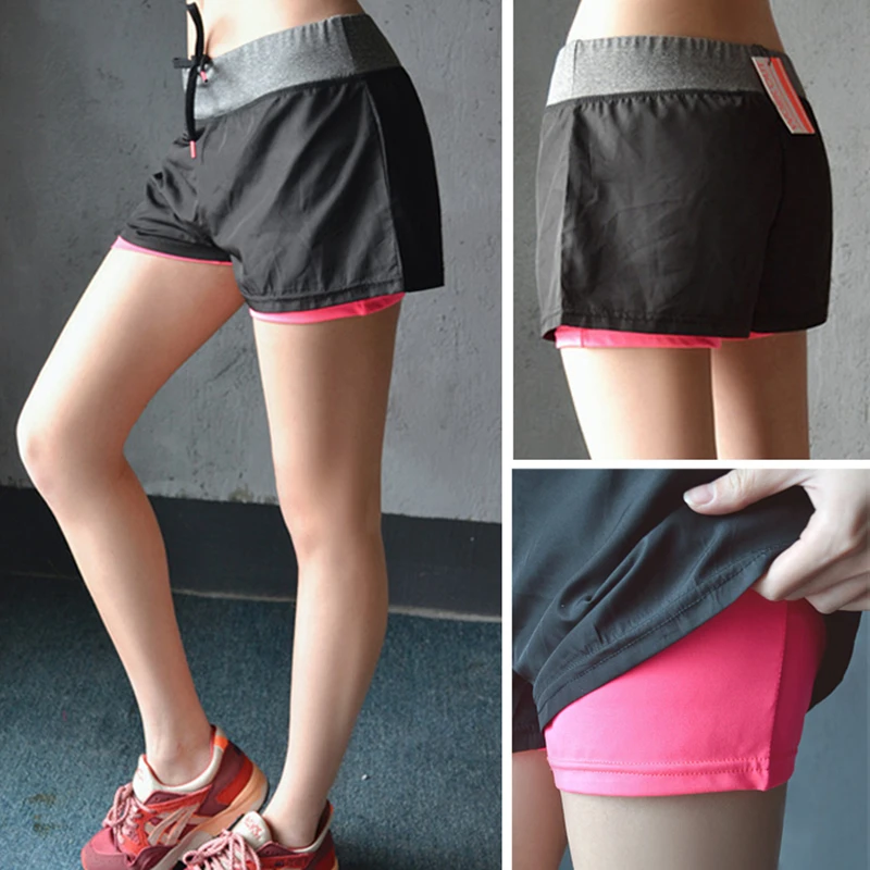 Women Breathable Two pieces Prevent emptiedShorts Summer
