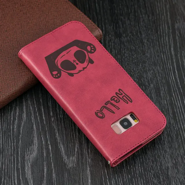 Кошелек кожаный Etui для samsung Galaxy S8 S8Plus случае Coque samsung S8 чехол откидная крышка для принципиально samsung S8 плюс случаи S 8