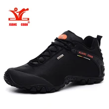 XiangGuan brand 2016 Waterproof Outdoor Shoes mountain Breathable men and women Hiking Shoes cheap and quality big size 36-48
