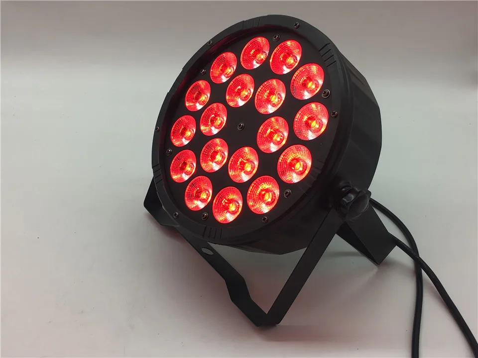 Dmx декорационные светодиодные светильники лампа 18x12 Вт 4в1 Led Par Light 4/8CHs Наружное освещение вечерние DJ Disco Par